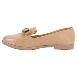 Herrar med en lackad näsa brun 1