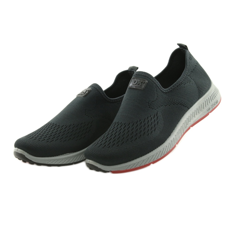 DK herr sport slip-on 5001 grå 3