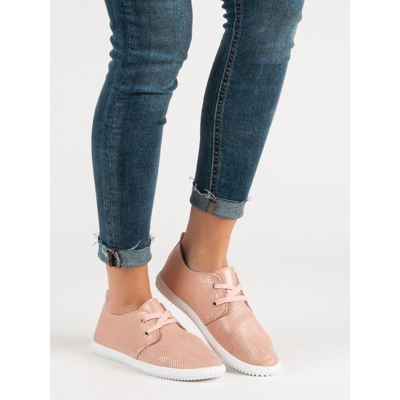 Super Mode Klassiska rosa skor 1