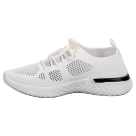 Luftiga sportskor vit 1