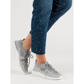 Luftiga sportskor grå 1