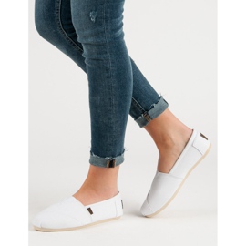 Klassiska vita slipons 2