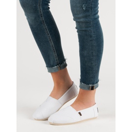 Klassiska vita slipons 1