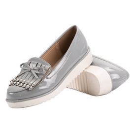 Grålackade skor VICES 1