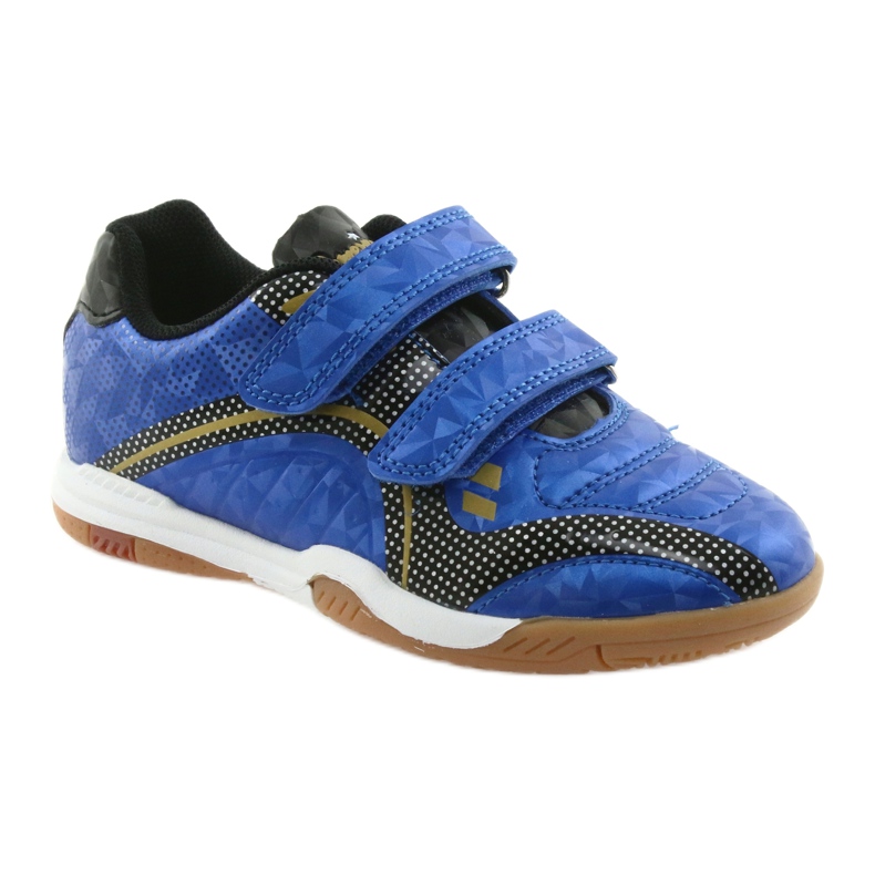 American Club Royal inomhus sporthall svart blå gul 1