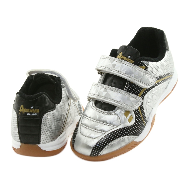 American Club Silver sport inomhus svart grå 4