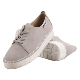 Grå bundna skor VICES 1