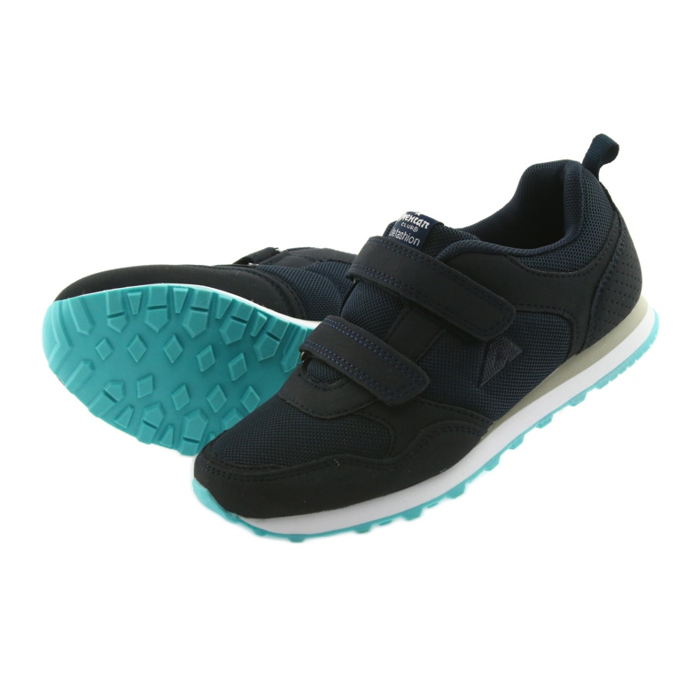 American Club WT30 marinblå barnsportskor färglös 5