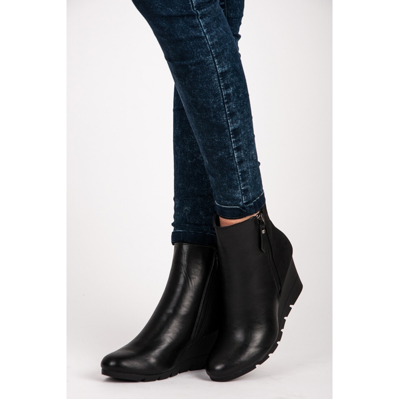 J. Star Snygga kilkängor svart 1