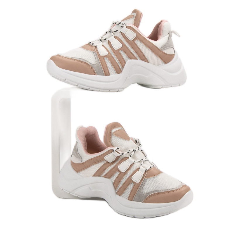 Kylie Bekväma sportskor beige 1