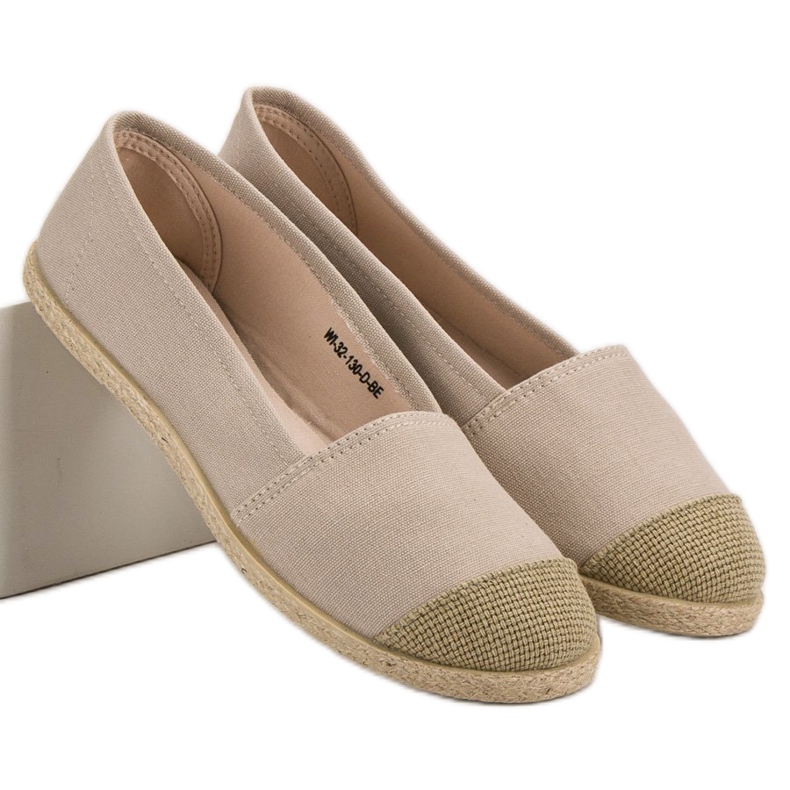 Trendiga Beige Espadriller 1