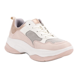 Kylie Trendiga rosa sneakers 1