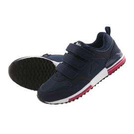 American Club 5 läder innersula, marinblå 5