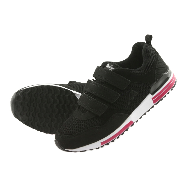 American Club 5 lädersula, svart 5