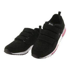 American Club 5 lädersula, svart 3