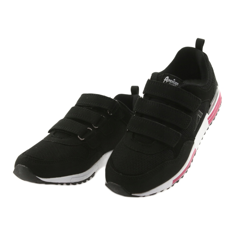 American Club 5 lädersula, svart 3