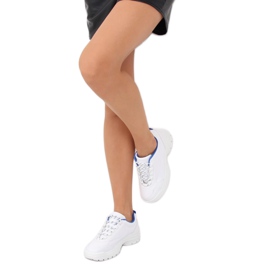 Vita och blåa sportskor 6256 Blå 1