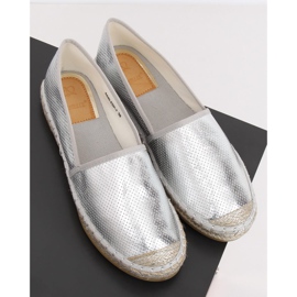 Silver metallic Espadrilles A645-ESP-1 Silver grå 2