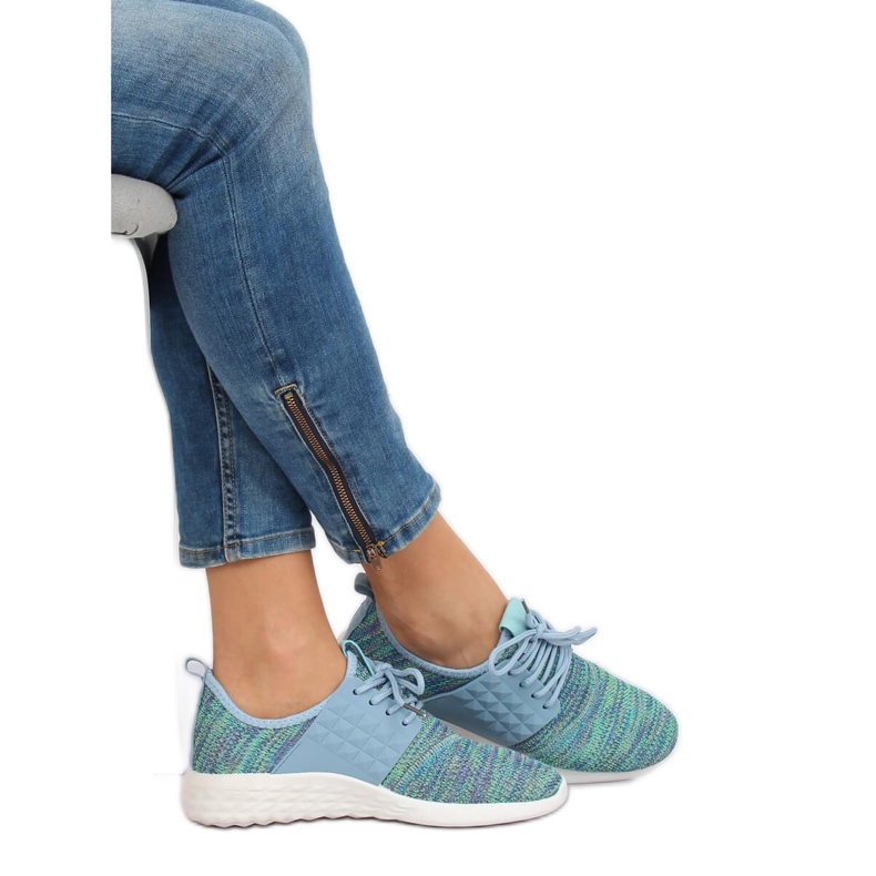 Turkos sportskor HY2810 Turkos blå 1