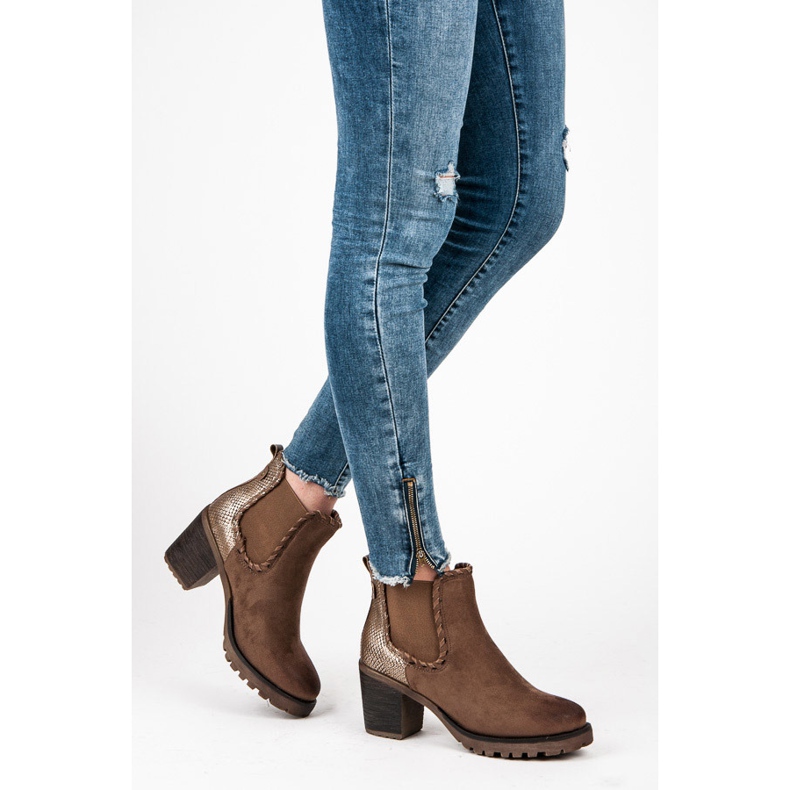 Super Me Snygga stövlar brun 2