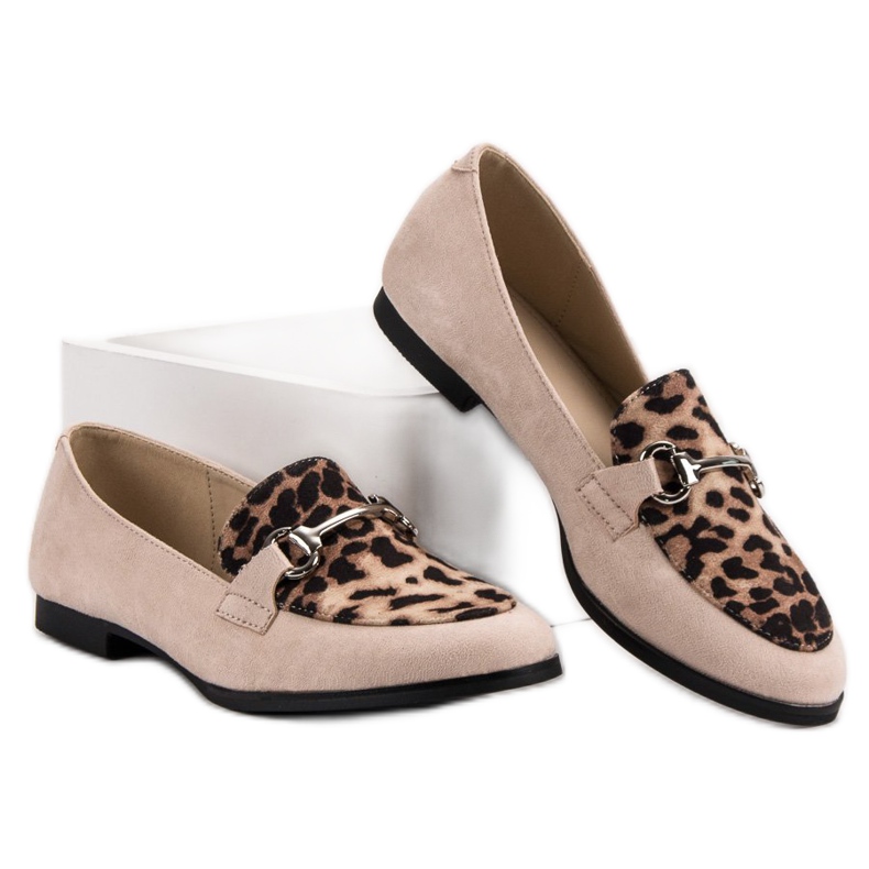 Fläckiga VICES loafers brun 1