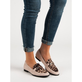 Fläckiga VICES loafers brun 2