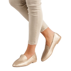 Klassiska VICES loafers gul 2