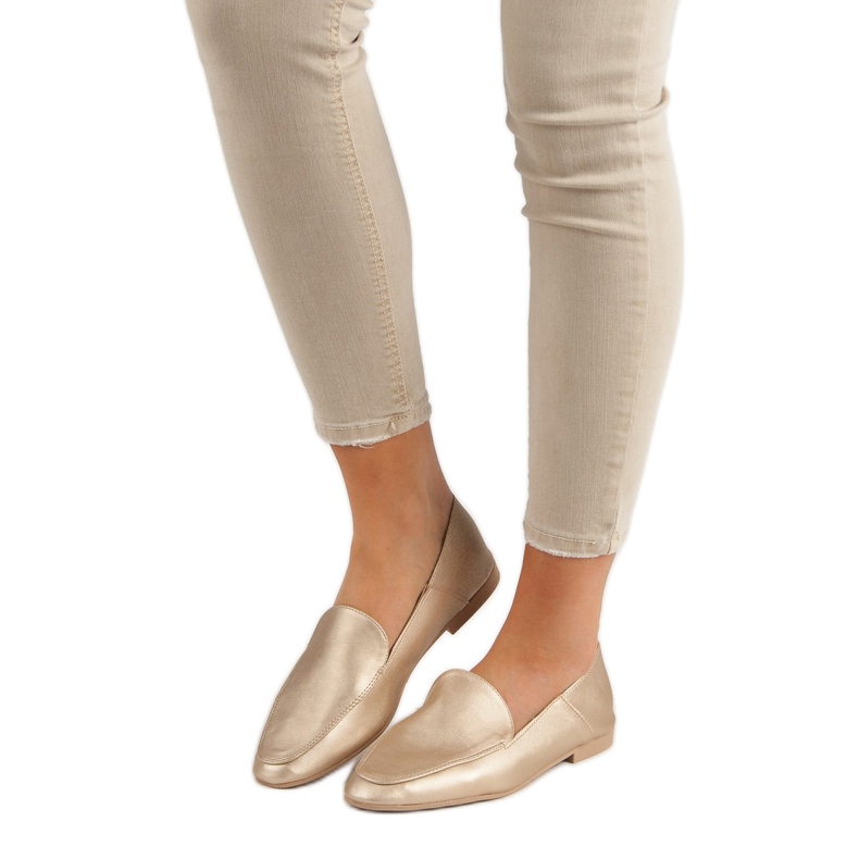 Klassiska VICES loafers gul 1