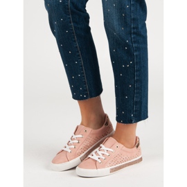 Kylie Rosa sneakers med stjärnor 2