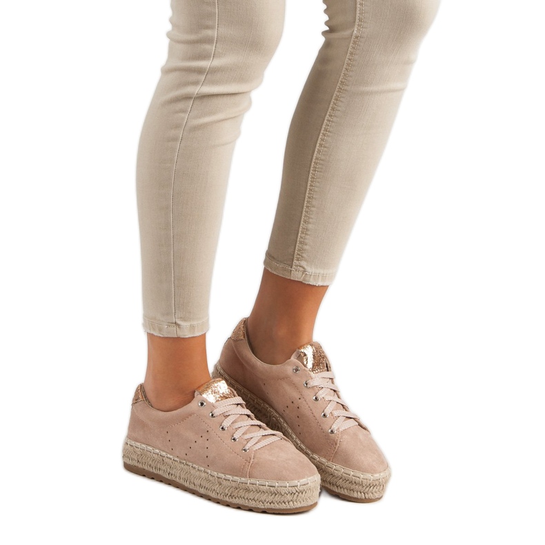 Seastar Bundet Espadrilles rosa 2