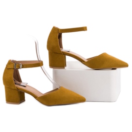 Senapspumpar i Spitz VICES gul 2