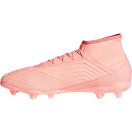 Adidas Predator 18.2 FG M DB1998 fotbollsskor rosa 1