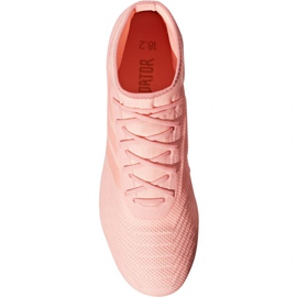 Adidas Predator 18.2 FG M DB1998 fotbollsskor rosa 2