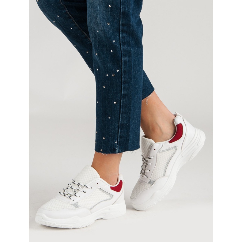 Bekväma sportskor vit 2