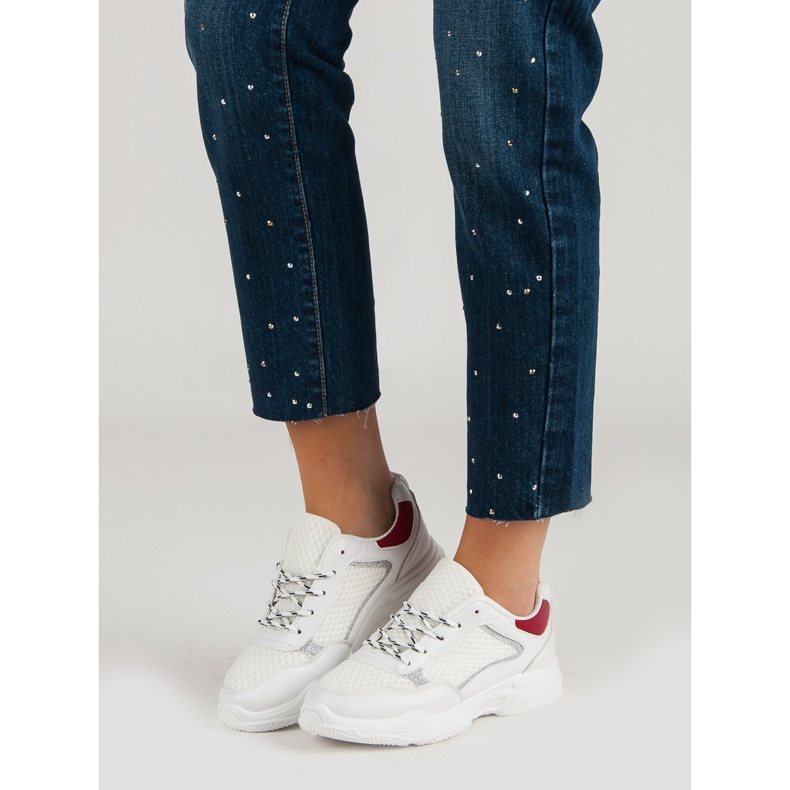 Bekväma sportskor vit 1