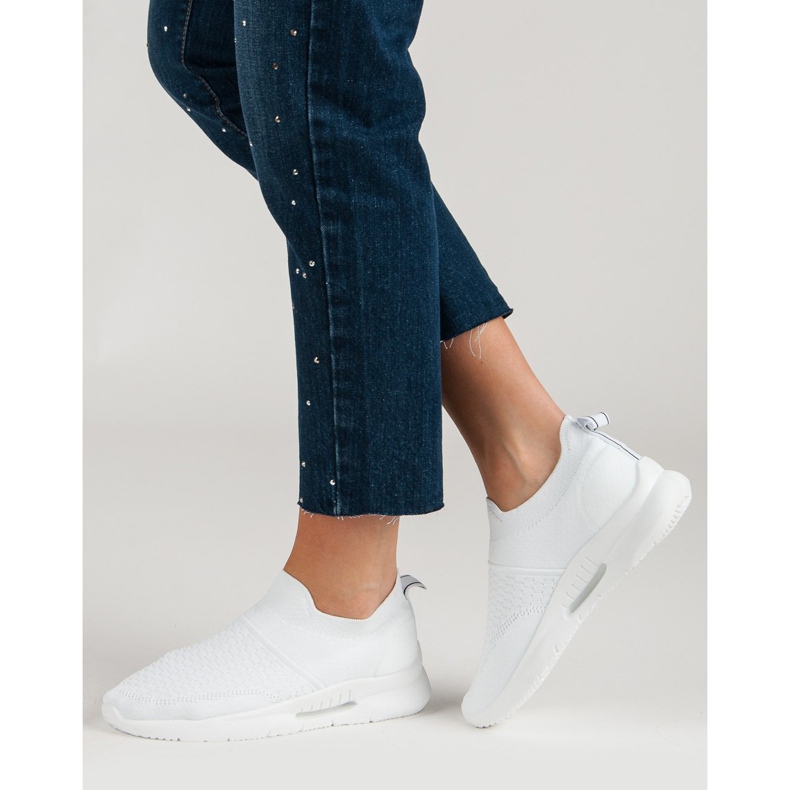 Textil sportskor vit 1