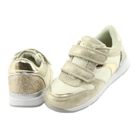 American Club American Sports Children's Shoes ES25 Zloty/Beige gyllene 4