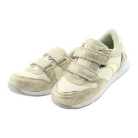 American Club American Sports Children's Shoes ES25 Zloty/Beige gyllene 3