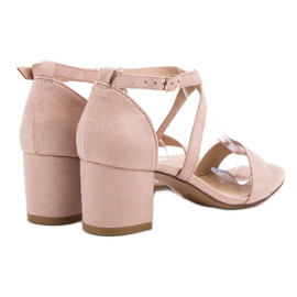 Seastar Sandaler i mocka på en bar brun 2