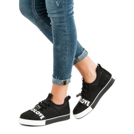 Bestelle Love Slip-On sportskor svart 2