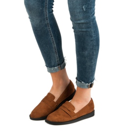 Best Shoes Camel Casual Loafers brun 1