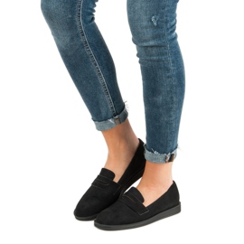 Best Shoes Svarta Casual Loafers 1