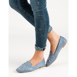 Blå herrar med prydnader 2