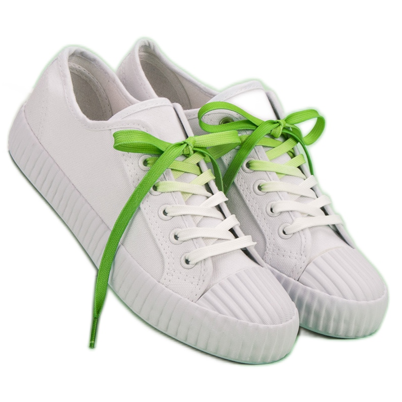 Yes Mile Trendiga vita sneakers 2