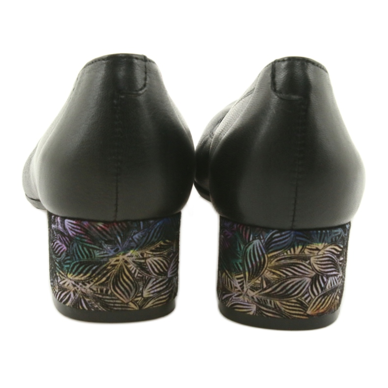 Arka Kvinnors läderpumpar svart 5627 5