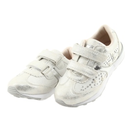 Sporttjejer American Club ES19 silver vit grå 3