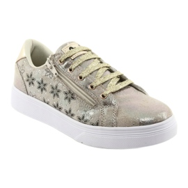 Sportflickor American Club ES13 guldreglage svart 1