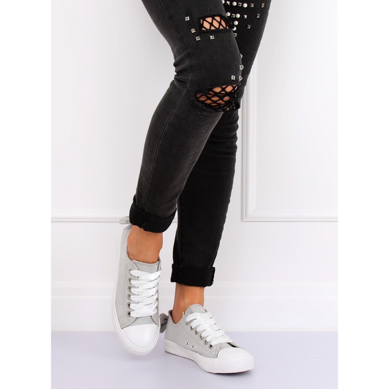 Grå damskor B88 Silver 1