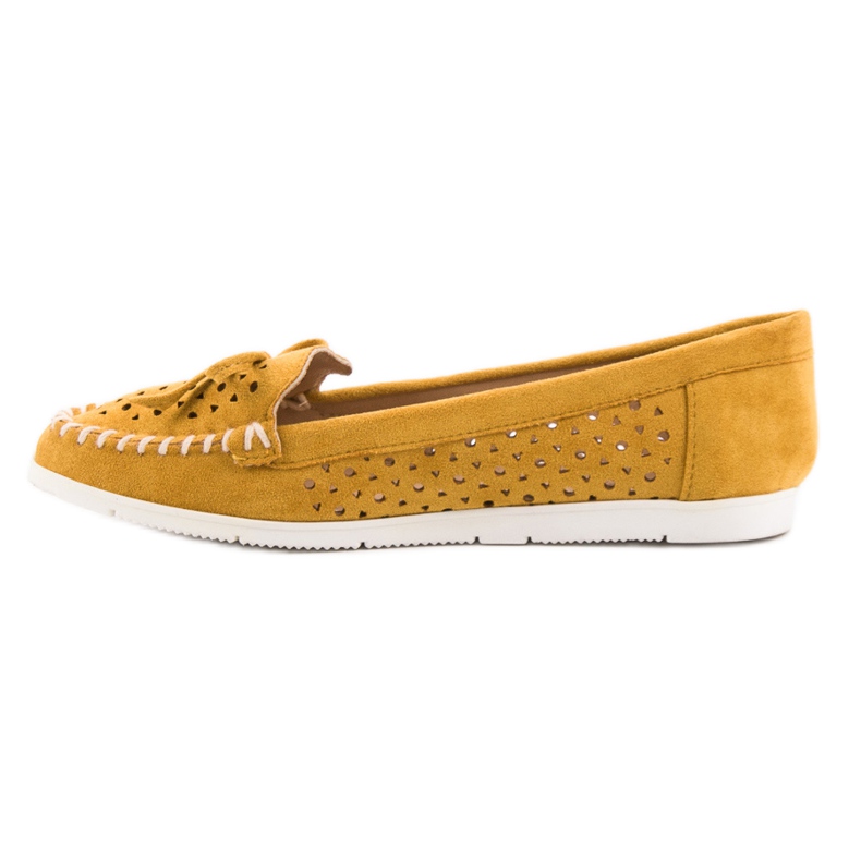 Seastar Senap Openwork Loafers gul 1