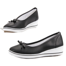 Sports Ballerina På En Kil svart 1